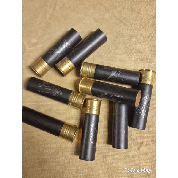 Douille carton amorce neuve noire cal. 20/65 (x100) SUPER PRIX !!!