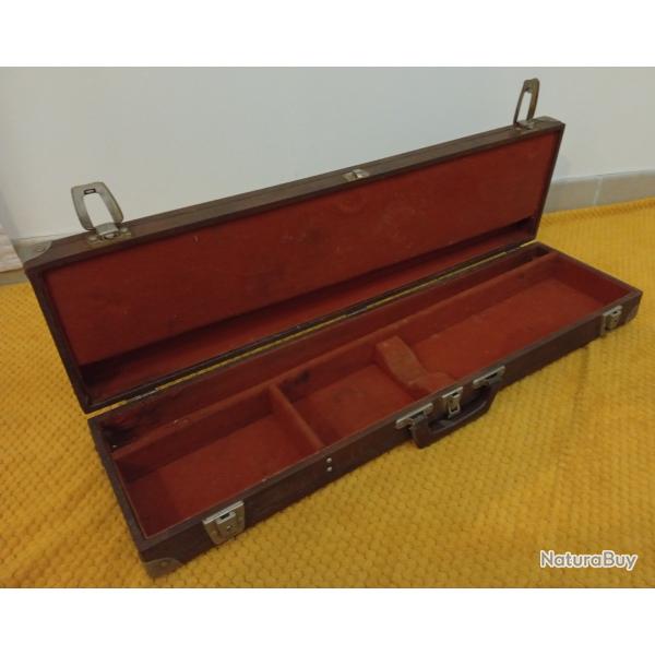 Mallette ancienne fusil dmont