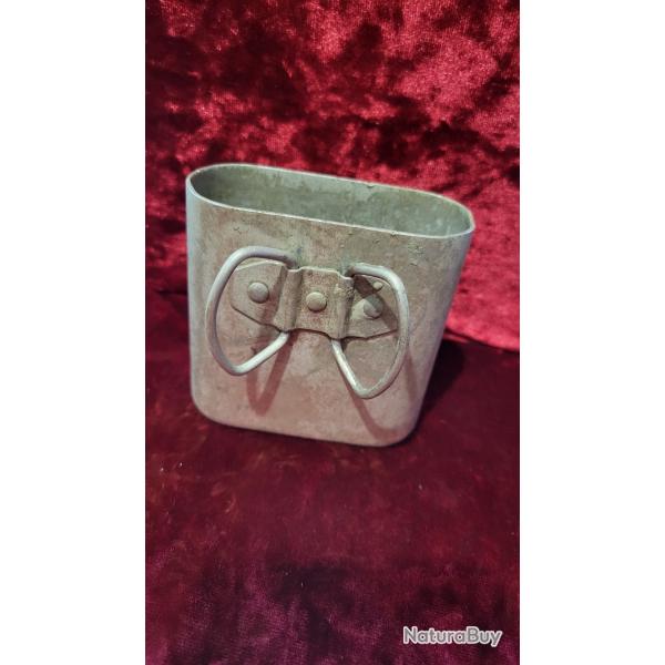 Quart / Popote Militaire Franaise Alu - Dat 1937 - quipement 39-40