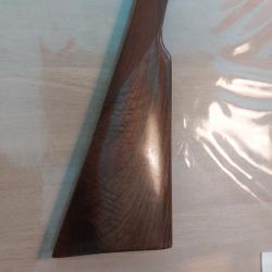 Crosse anglaise pour fusil belge juxtaposé calibre 16 en noyer