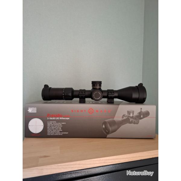 Sightmark Presidio 3-18x50 FFP Mil