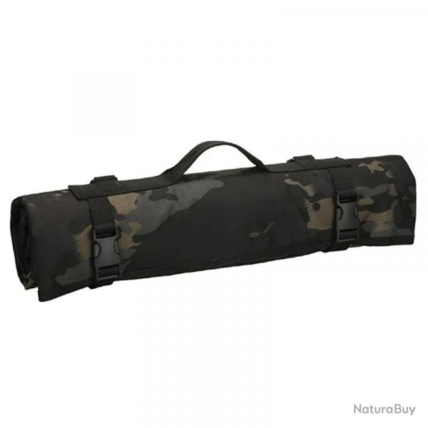 Tapis de Tir Tactique Etanche XXL 208×150 cm Antidérapant Enroulable MOLLE Idéal Chasse Tir Camo