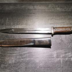 Baïonnette 98k avec fourreau