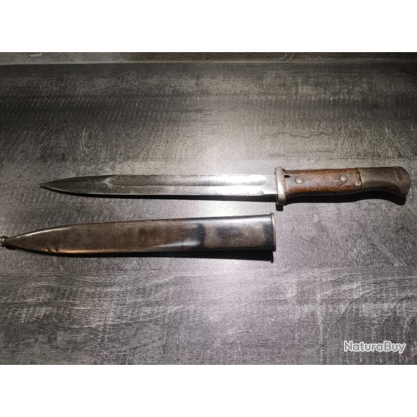 Baïonnette 98k avec fourreau