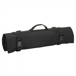 Tapis de Tir Tactique Etanche XXL 208×150 cm Antidérapant Enroulable MOLLE Idéal Chasse Tir Noir
