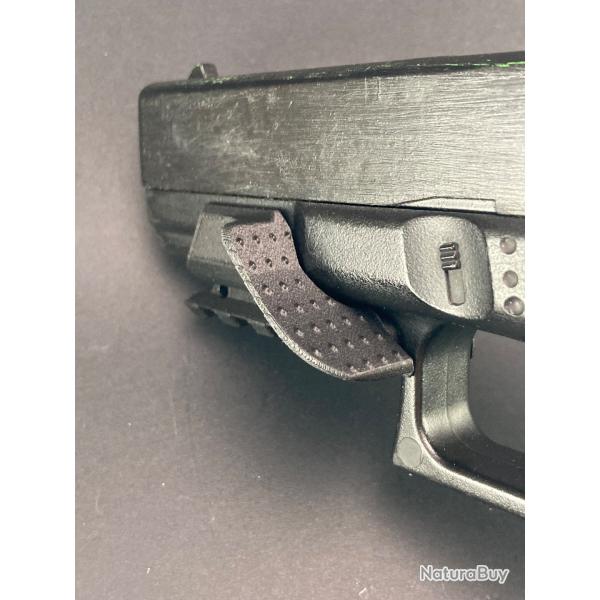 Repose Pouce Glock45/19 Gen 5 PLA-CF (fibre de carbone) avec Rail Picatinny