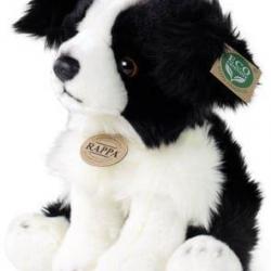 Peluche Border Collie 30 cm Eco-friendly