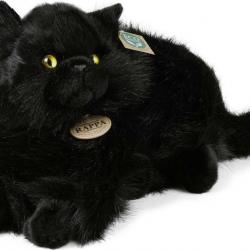 Peluche Chat noir 30 cm Eco-friendly