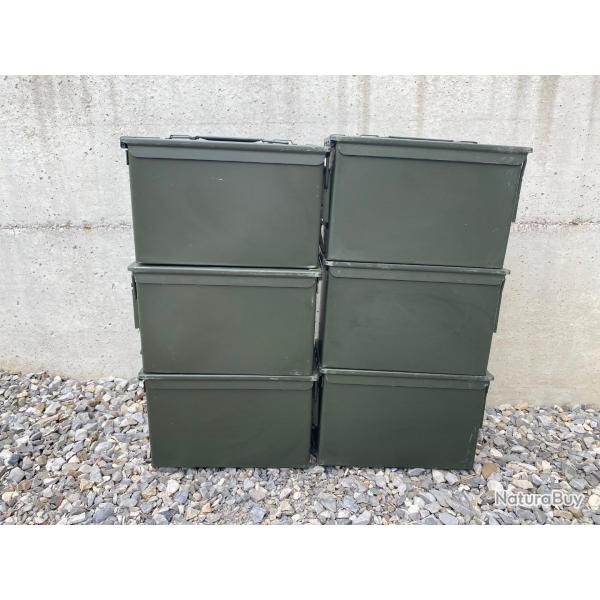 6 caisses munition mtal