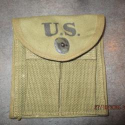 Cartouchière USM1 premier type, datée 1943, parfait état !