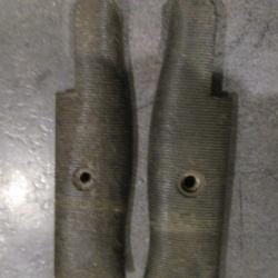 Plaquettes de poignée de baionnette GARAND en bakélite US WWII