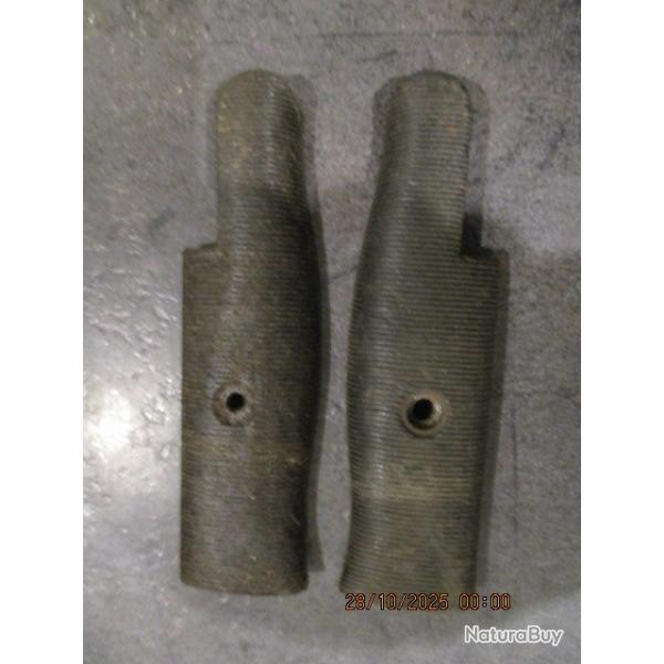 Plaquettes de poigne de baionnette GARAND en baklite US WWII