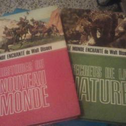 Le monde enchanté de Walt Disney HISTOIRE DU NOUVEAU MONDE  + SECRET DE LA NATURE