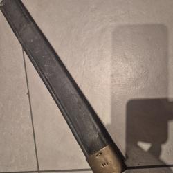 Fourreau etui glaive infanterie 1831