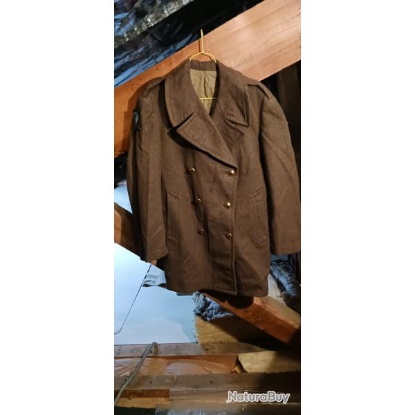 Manteau militaire  des annes 60