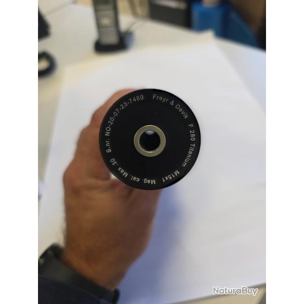 Mds freyr et devik 280 titanium M15x1 calibre max 30