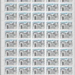 planche complète de timbres neufs de France 43