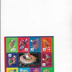 bloc postal de timbres neufs de France 3