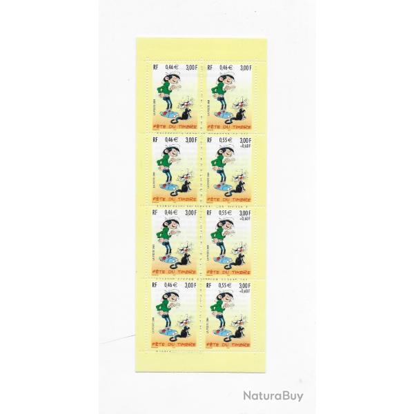 carnet postal de timbres neufs de France 12