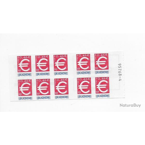 carnet postal de timbres neufs de France 14