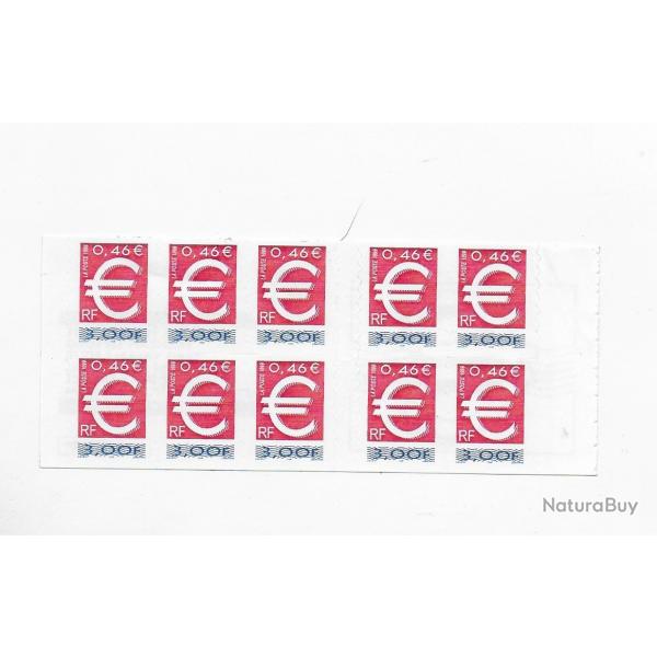 carnet postal de timbres neufs de France 15