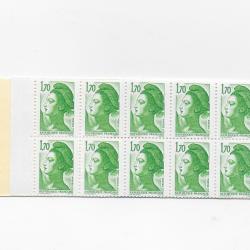 carnet postal de timbres neufs de France 18