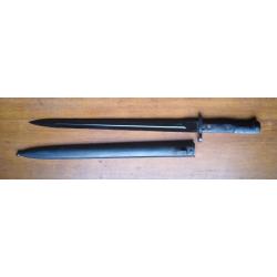 Baïonnette Belge Mle 1924 long Baio Belgique Mauser export