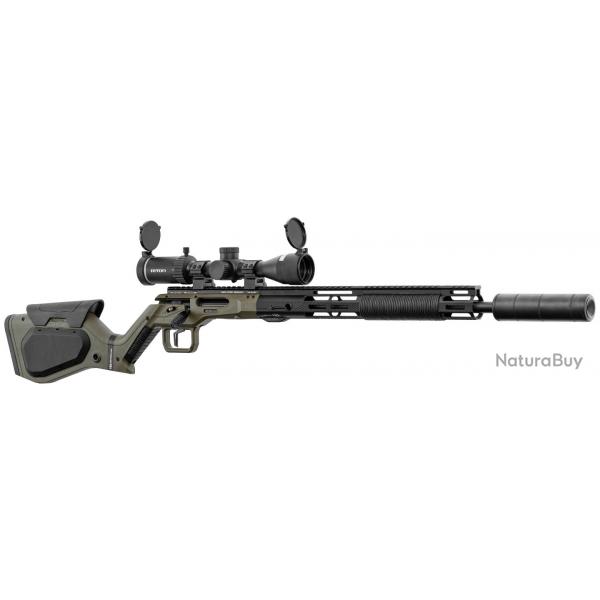 Carabine HERA ARMS H6 222 Rem OD GREEN avec lunette et silencieux