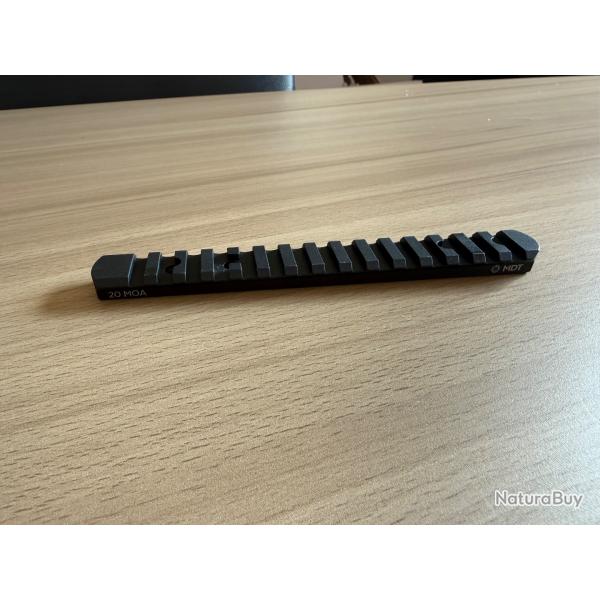 Rail MDT 20 MOA picatinny pour Tikka T3X