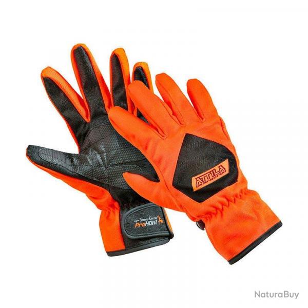Gants de chasse Attila Pro Hunt NOIR ORANGE