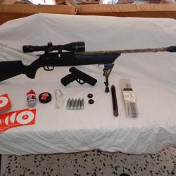 UMAREX AIRMAGNUM 850  CO2 cal 4.5+  STEYR M9-A1  CO2 cal 4.5 bb+ ACCESSOIRES