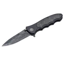 Couteau pliant Boker Leopard-Damascus III Collection 110237DAM