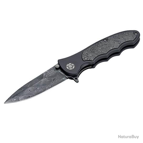 Couteau pliant Boker Leopard-Damascus III Collection 110237DAM