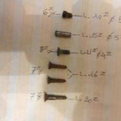 pièces détachées vis pour petite carabine.