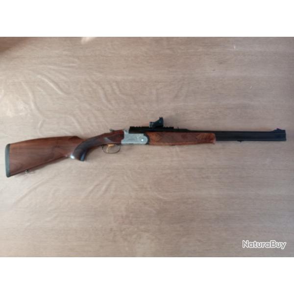 Vend carabine fair express classic 8x57 jrs avec lunette point rouge pro T4 Nikko Stirling