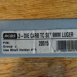 outils carbure RCBS 9mm
