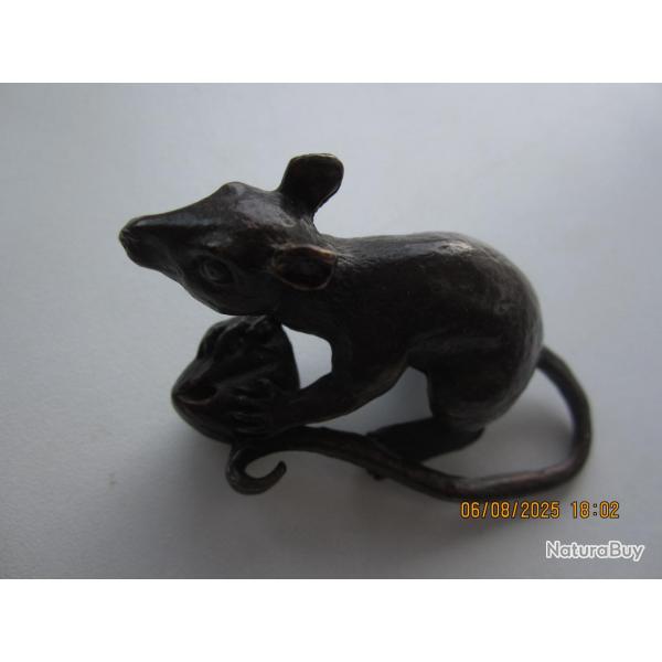 Vends souris en Bronze