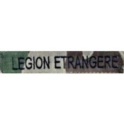 Bande patronymique "Légion étrangère" Vert