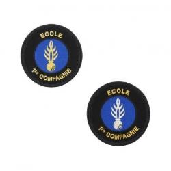 Ecusson Compagnie d'Instruction des Gendarmes Jaune