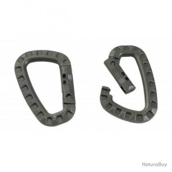Mousqueton ABS - Vendu par 2 Vert