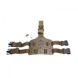 Plaque de cuisse résine King Cobra Vert