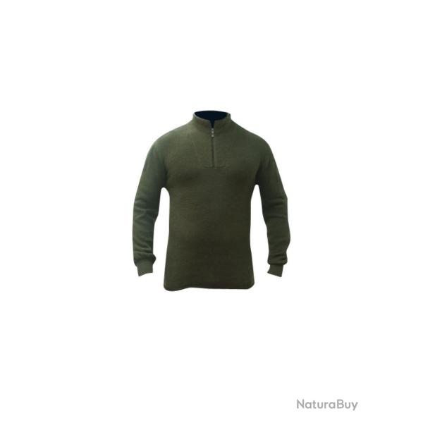 Polo Ullfrotté Artica Trek 200g Merinos Vert