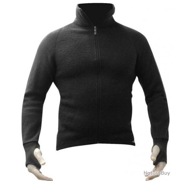 Veste Ullfrott Artica Trek 400g Merinos Noir