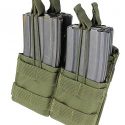 Porte chargeur Double x2 pour AR/M4 Vert