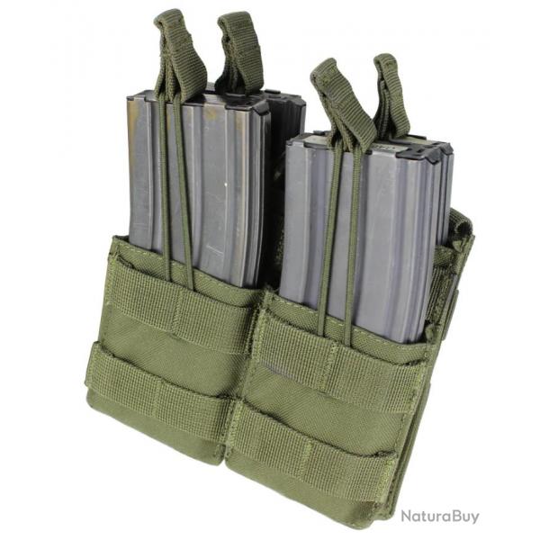 Porte chargeur Double x2 pour AR/M4 Vert