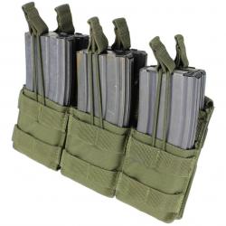 Porte chargeur Triple x2 pour AR/M4 Vert