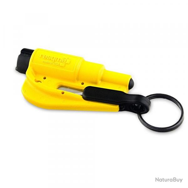 Porte-cl de survie RESQME Jaune
