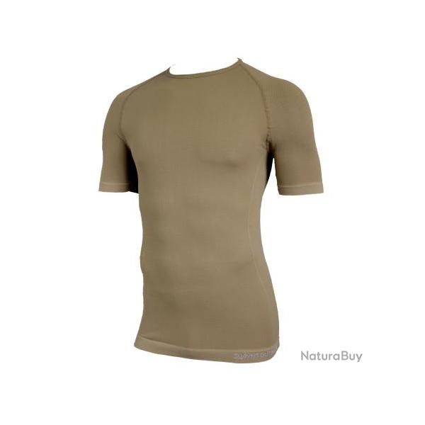 Tee shirt Aéro Active Line Temps Chaud Beige