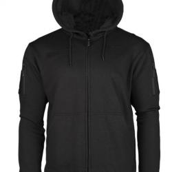 Sweat Shirt tactique à capuche Noir