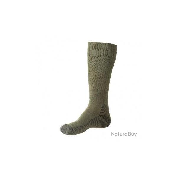 Chaussettes mi-bas de marche en Laine Vert 43/46
